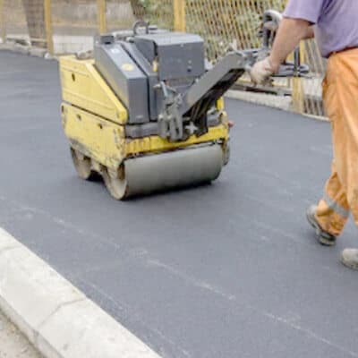 walk behind road roller