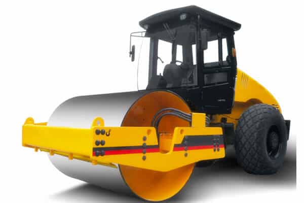 single drum road roller