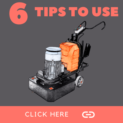 how to use floor grinding machine