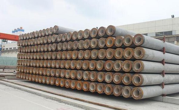 precast concrete pile foundation