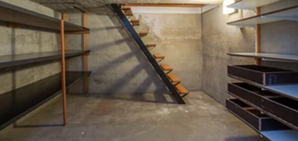 Basement concrete floor