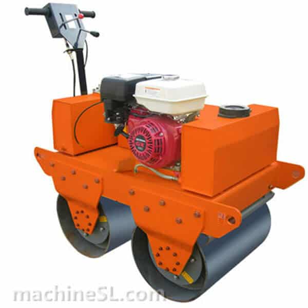 double drum road roller