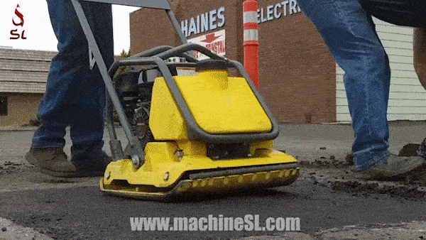 How plate compactor works