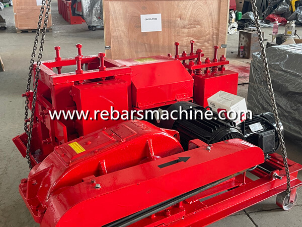 scrap rebar straightening machine 6