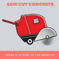 saw cut concrete what is it