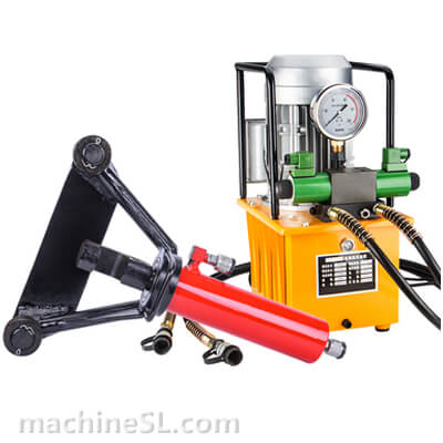 hydraulic rod bender straightener