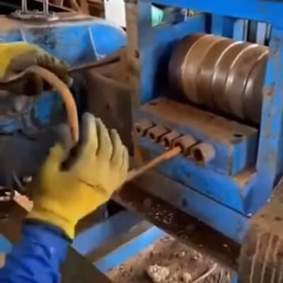 rebar straightening