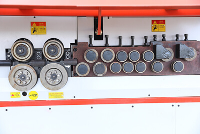 stirrup bending machine roller route