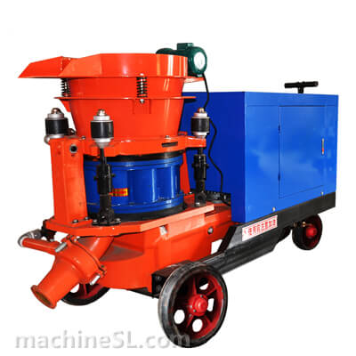 shotcrete spraying machine 2