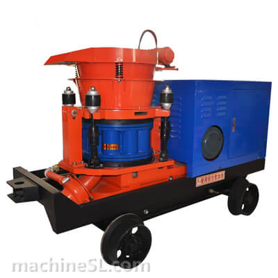 wet mix shotcrete machine