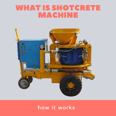 what is shotcrete machine