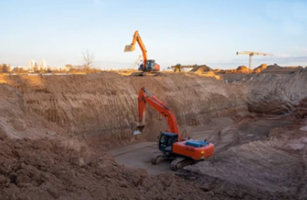 How to calculate excavation and backfill