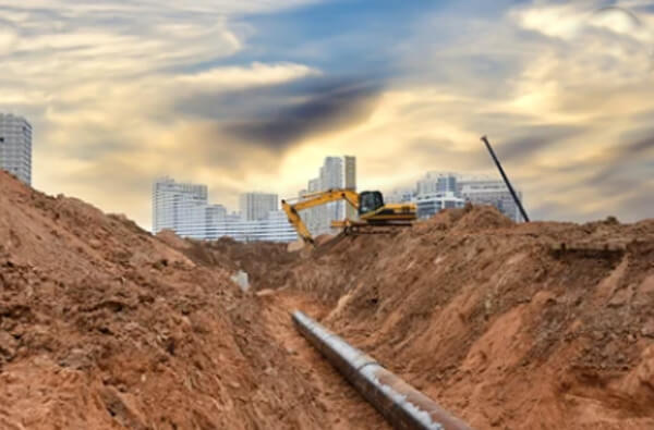backfill pipe