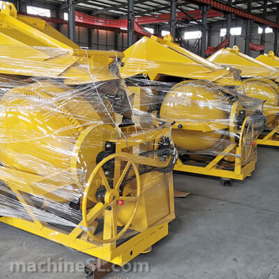 concrete mixer packing