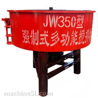 350 rotating pan mixer