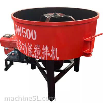 500D-2 pan mortar mixer